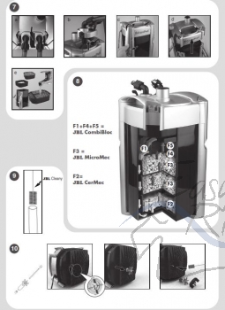 Meerwasser - Aquaristik Shop - EasyRiff - JBL CristalProfi e901 greenline, Nur 11W Stromverbrauch. - 900 l/h bei extrem Lauf. 7,6 l Filtervolumen für biologische Filterleistung und seltene Reinigung. 4 Garantie.